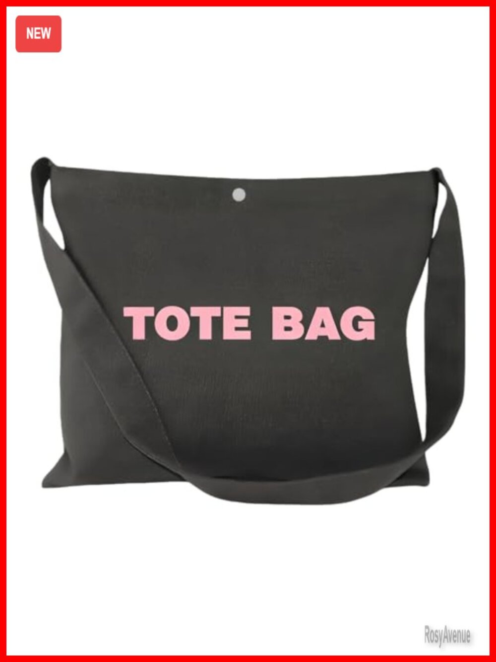 Canvas Tote Bag Women Retro Adjustable Shoulder Bag Large Capacity Travel